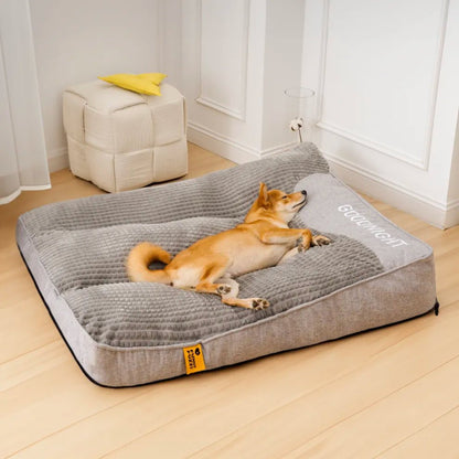 Orthopedic Large Dog Cushion Bed – Washable, Supportive XL–3XL Bed for Big Breeds