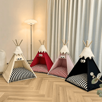 Snow-top Pet Teepee Tent
