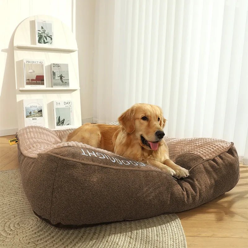 Orthopedic Large Dog Cushion Bed – Washable, Supportive XL–3XL Bed for Big Breeds