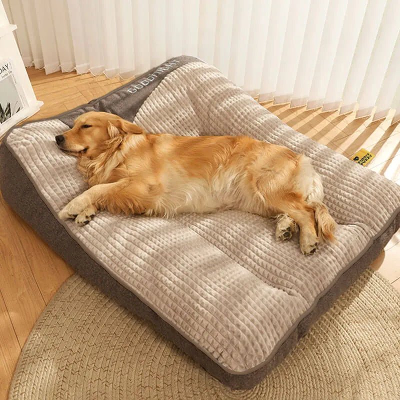 Orthopedic Large Dog Cushion Bed – Washable, Supportive XL–3XL Bed for Big Breeds