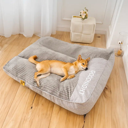 Orthopedic Large Dog Cushion Bed – Washable, Supportive XL–3XL Bed for Big Breeds