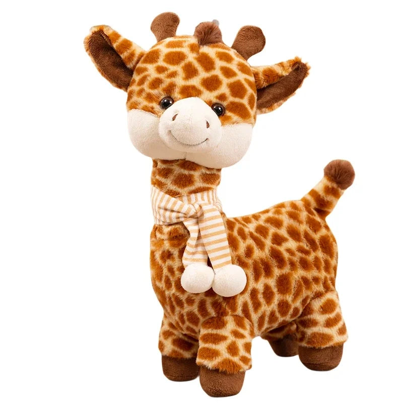 Giraffe Plush Toy Soft Plush Stuffed Animal Giraffe Doll Room Decoration Birthday Gift