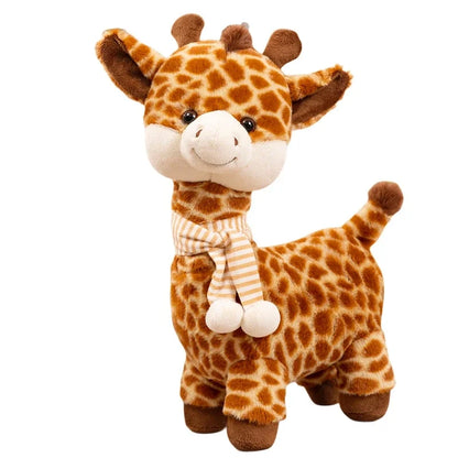 Giraffe Plush Toy Soft Plush Stuffed Animal Giraffe Doll Room Decoration Birthday Gift
