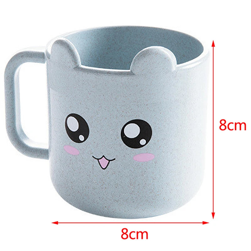 Cute Cat Mouthwash mug Toothbrush Cup Home Travel Cartoon Thickened Wash Cup