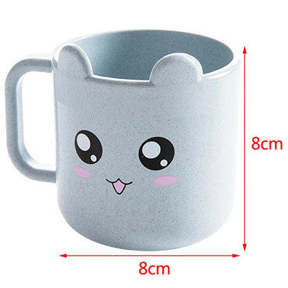 Cute Cat Mouthwash mug Toothbrush Cup Home Travel Cartoon Thickened Wash Cup