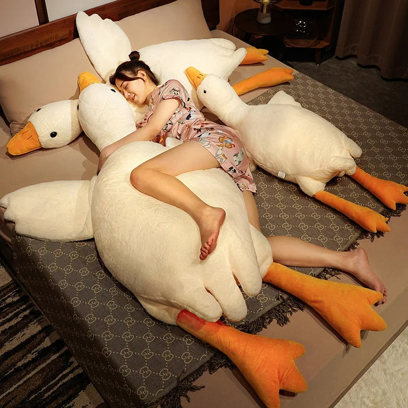 Funny Goose Plush Stuffed Soft Duck Sleeping Pillow Sofa Cushion Kids Girlfriend Birthday Gift Toy