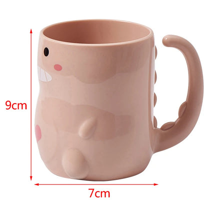 Cute Cat Mouthwash mug Toothbrush Cup Home Travel Cartoon Thickened Wash Cup