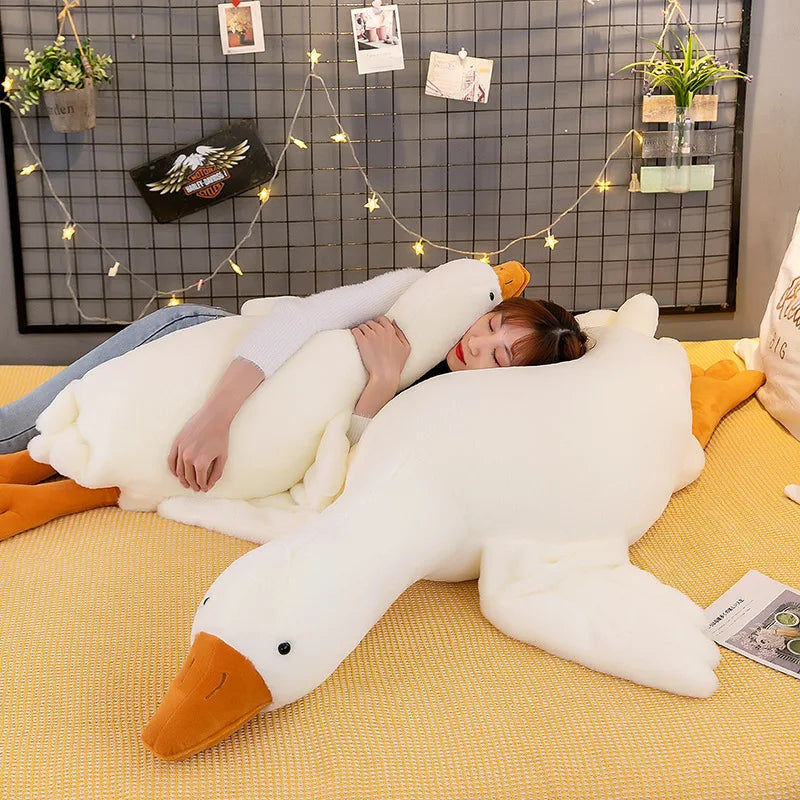 Funny Goose Plush Stuffed Soft Duck Sleeping Pillow Sofa Cushion Kids Girlfriend Birthday Gift Toy