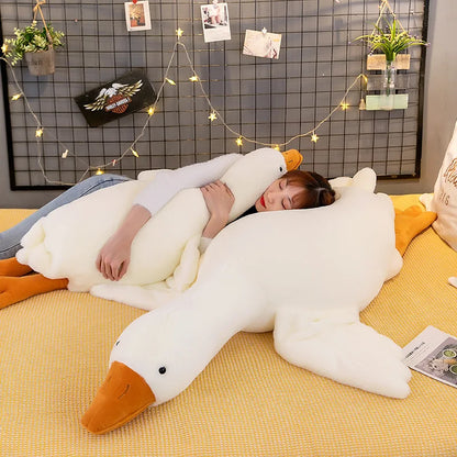 Funny Goose Plush Stuffed Soft Duck Sleeping Pillow Sofa Cushion Kids Girlfriend Birthday Gift Toy