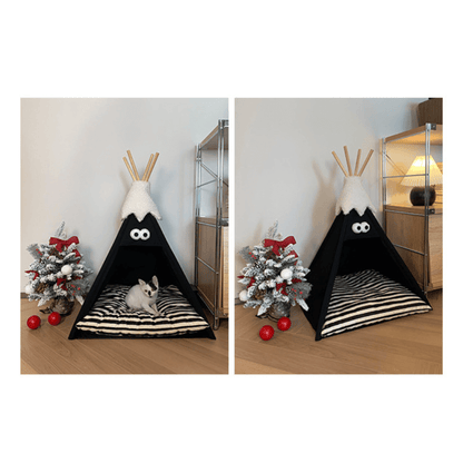 Snow-top Pet Teepee Tent