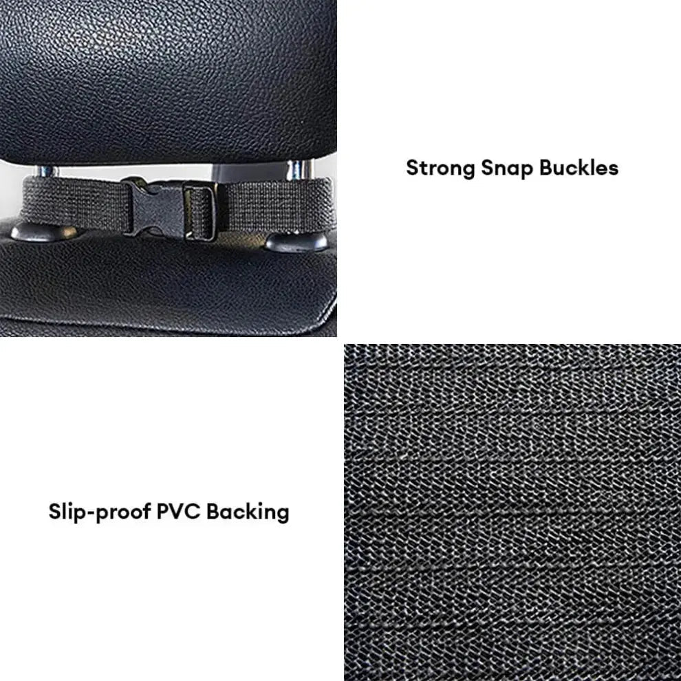 Dog Car Seat Cover & Hammock – Waterproof 6-in-1 Back Seat Protector, Washable